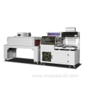 L type Heating tunnel thermal Shrink cutting Packaging Machine